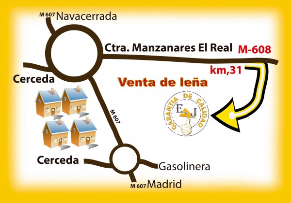 compra leña de encina en cerca de Becerril de la Sierra, Moralzarzal, Manzanares El Real, El Boalo, Colmenar viejo.